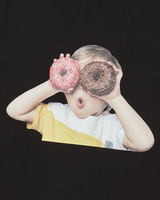 25FW WOMAN ADLV BABY FACE DONUTS 1 SHORT SLEEVE T-SHIRT