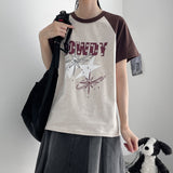 Leaven Raglan Short-Sleeved T-Shirt (4 colors) H&L