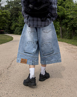 Reverse Old Bermuda Denim Pants