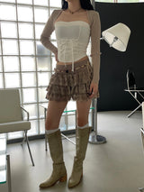 スリムボレロカーディガン