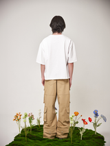 フラワーTシャツ（ルーズ