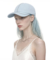 26SS★ Two visor denim cap