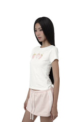 [ Pre-order ] ピンクストロベリーパステルトップ