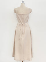 Kaz Notch Flare Bustier One Piece
