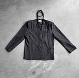 Bio Collarless Maxi Jacket