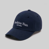 Nus. アーチボールキャップ（ネイビー）