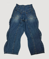 WAVE DENIM PANTS