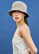 Black Gem Bucket Hat (khaki)