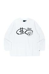 スクリブルシャイニングロングスリーブTシャツ