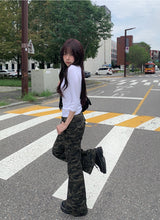 イエルカーゴミリタリーブーツカットパンツ