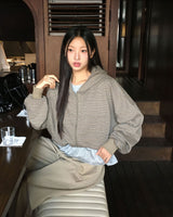 ソフトレイヤードフリルロングスリーブTシャツ