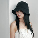 Molly String Bonnet Hat (Black)