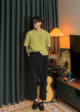 Men's Boucle Round Knit 9COLOR