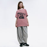 dediCATion Pigment T-Shirt_Palepink