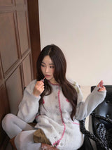 ブラウンコーデュロイミディスカート