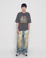 26SS ロックアンドロールACベアピグメント半袖Tシャツ