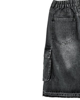 Faded Vintage Bermuda Cargo Denim