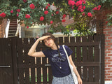 Blossom Crewneck T-Shirt (4color)