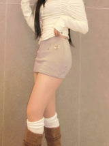 Soyou Low-Rise Eyelet Skirt