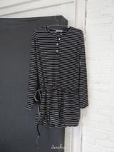 wool fleece stripe strap pumpkin dress