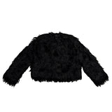 Twist fur jacket