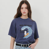 【MADE】サーフゴーストプリントTシャツ [NAVY]