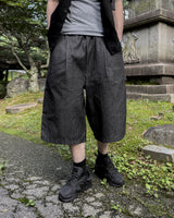 Lyn Pinstripe Carpenter Bermuda Pants
