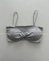 bra top with twisted cap