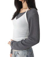 Dono Velvet Halter Tank