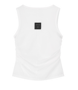 [mnem] Mesh Layered Tank (white)