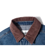 RG Denim Placket Trucker Jacket (Blue)