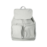 FLAP STRING BACKPACK / GRAY