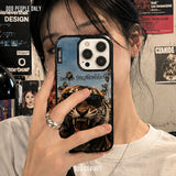 Gangster Tiger Epoxy Bumper iPhone Case