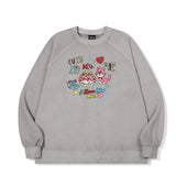 26FW★ラブ フレンズ ピグメント ラグラン スウェットシャツ