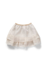 Tulip organza skirt_beige