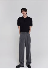 "Tension Semi-Long Slacks "