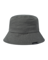 25FW BASIC LOGO BUCKET HAT CHARCOAL