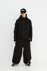 MOUNTAIN 3L SEAM SEALING WIDE VENTILATION PANTS BLACK