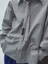 [LANARCH] Eckley Stripe Tie Shirt