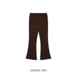 LMN Etto Flare Sweat Pants - Short (3 colors)