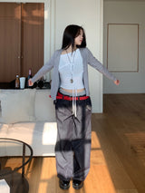Atlas Non-fade Raw Denim Wide Pants
