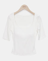 ドキュビルトインキャップ7スリーブTシャツ