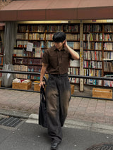 Frix snap western short-sleeved shirt