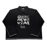 フィニッシュカラーニットTシャツ