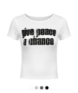 テス グラフィック シャーリング Tシャツ