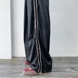 Bungee Hem Track Wide Trousers