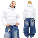 オーバーサイズ ウェロンスリット フーデッドパファージャケット