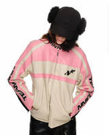IN STOCK | PADDED MOTO JACKET – PINK