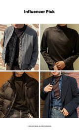 Usual Mock Halfneck Knit - 3COLOR