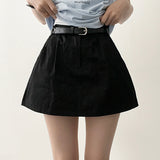 Lipo Pintuck Belt Set Banding Miniskirt